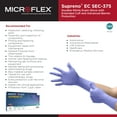 thumbnail image 5 of Supreno EC Disposable Nitrile Exam Glove Extended Cuff Length X-LARGE SEC-375-XL 500 per Case, 5 of 6