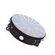 thumbnail image 4 of Pandereta Tambor de mano de campanilla de pandereta radiante de madera de 8 pulgadas con jingles de doble fila Instrumento de percusión musical reflectante de tambor Meterk  Pandereta, 4 of 6
