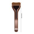 thumbnail image 3 of Foundation Makeup Brush Set, Soft Synthetic Bristle Nose Contour & Concealer Application Tools, Flat Top Blending Brush for Even Base Coverage, 1-Piece, 3 of 8
