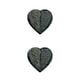 thumbnail image 2 of Piedra conmemorativa de duelo Ounissouiy Recordatorio en forma de corazón 10x10cm 2piezas, 2 of 5