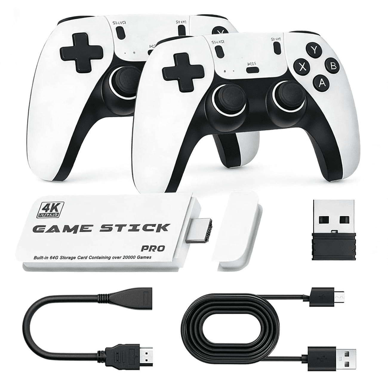 ZDSSY Retro M8 Game Stick Console - 64G Video Gaming Accessories Device