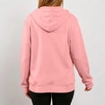 thumbnail image 6 of Stamzod Women's Dialysis Hoodies with Arm Zipper Thumb Holes Long Sleeve Zip Up Hoodie Casual Loose Iv Jacket Sweatshirt Pink XL, 6 of 10