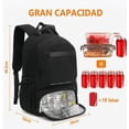 thumbnail image 3 of Mochila  Xtellar De Almuerzo Antirrobo Impermeable Color Negro, 3 of 3