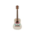 thumbnail image 2 of Guitarra Acustica Bamboo Travel Festival 34 Con Funda Acolchada Bamboo Guitarra Travel Festival, 2 of 5
