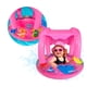thumbnail image 1 of Salvavidas Inflable Infantil Rosa Con Techo Para Bebé Agua Rosa, 1 of 4