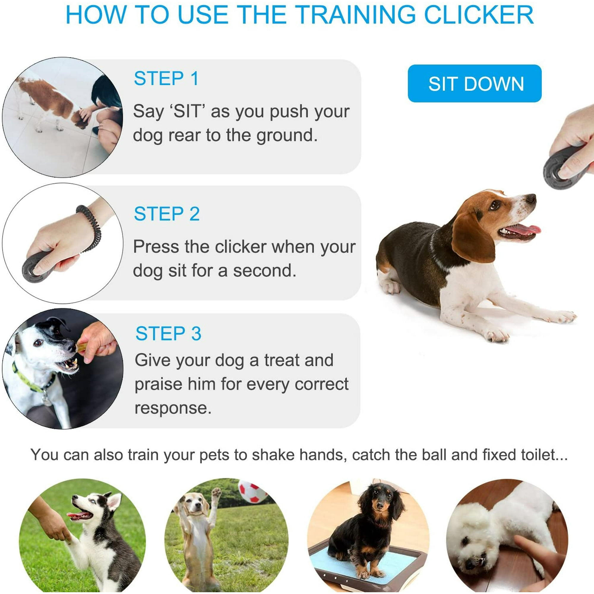 how do you use a dog clicker