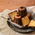 thumbnail image 3 of CHEFMADE Canele Mold Cake Pan, 2.6-inch 4Pcs Non-Stick Canele Muffin Bakeware Cupcake Pan for Oven Baking , Dishwasher Safe(Champagne Gold), 3 of 7