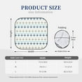 thumbnail image 3 of Daiia Sea Turtle 2PCS Car Windshield Sun Shade, Foldable Sun Shield for Car Front Window, Auto Sun Blocker Visor Protector Universal for Truck SUV Pickup-Large, 3 of 7