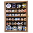 thumbnail image 3 of Challenge Coin / Medals / Pins / Badges / Ribbons / Insignia /Combo Display Case Cabinet, 3 of 10
