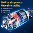 thumbnail image 5 of Aspiradora Portátil para Auto 2 en 1, 9000Pa sin Escobillas, Sopladora Inalámbrica, USB-C, Negra, 5 of 5