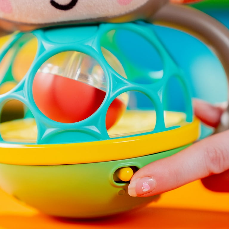 Bright Starts Grab & Giggle Monkey Multi-Sensory Toy for Infants
