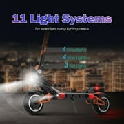 KUKIRIN G3 Pro Electric Scooter for Adults, Dual 1200W Powerful Motor, 40Mph Top Speed, 49 Miles Max Range, 52V/23AH Large Battery Capacity,Dual Hydraulic Disc Brakes System Folding Electric Scooter
