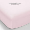 thumbnail image 4 of Basic Choice 6 Piece Sheet Set - Luxury Soft 2000 Series Bed Sheets - King, Baby Pink, 4 of 5