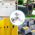 thumbnail image 4 of 16/30mm Cam Lock Door Drawer Cabinet Mail Box Locker Cupboard 5 Key, 4 of 9
