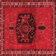 thumbnail image 1 of Ahgly Company Indoor Square Persian Red Traditional Area Rugs, 4' Square, 1 of 4