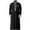 #115-Black, variant on Mens Middle Eastern Traditional Robe Mid Sleeve Round Neck Embroidered Men's Clothing Middle East Kaftan Saudi Arab Caftans Islamic Abaya Dress Dubai Robes