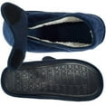 thumbnail image 2 of Men's Navy Edema Slipper for Swollen Feet, Opens Fully, Size L 9-10, 2 of 4