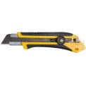 OLFA XH-1 Fiberglass Rubber Grip Ratchet-Lock Black/Yellow Utility Knife