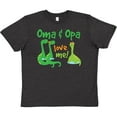 thumbnail image 3 of Inktastic Oma and Opa Love Me Grandchild Youth T-Shirt, 3 of 5