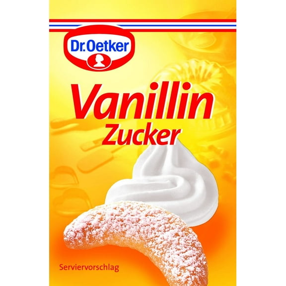 Dr. Oetker Vanillin-Zucker Cake Decorations, Pack of 10