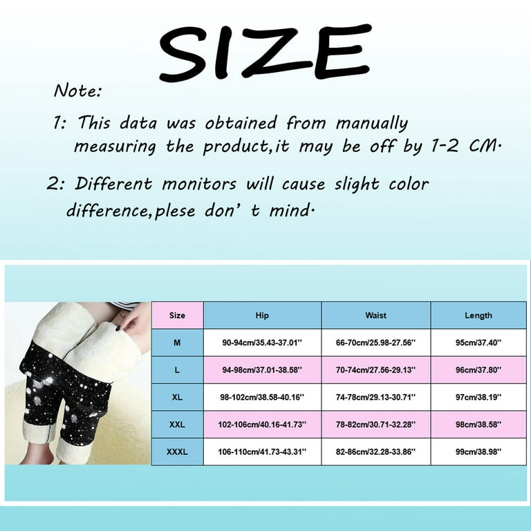 CAICJ98 Womens Leggings For Work Lined Leggings Women Water Resistant Warm  Running Pants Thermal Insulated Hiking Leggings with Pockets Black,M 