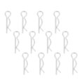 thumbnail image 4 of Filfeel Retaining Cotter Pins, Spring Cotter Hair Pin R Type Cotter Pin, For Machinery Industries Hydraulic Support, 4 of 8