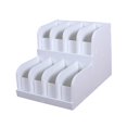 thumbnail image 1 of Caja organizadora de cinturones, vitrina de 2 niveles, práctica, multiusos, elegante y práctica. 8 cuadrículas, 1 of 9