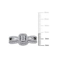 thumbnail image 2 of Everly Women's Diamond 14k White Gold Bridal Set, 2 of 7