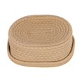 thumbnail image 3 of Cotton Rope Woven Tissue Boxes Storage Napkin Holder Paper Case Organizer Ornament Craft Desktop Tissue Holder Kitchen Tissue, 3 of 8