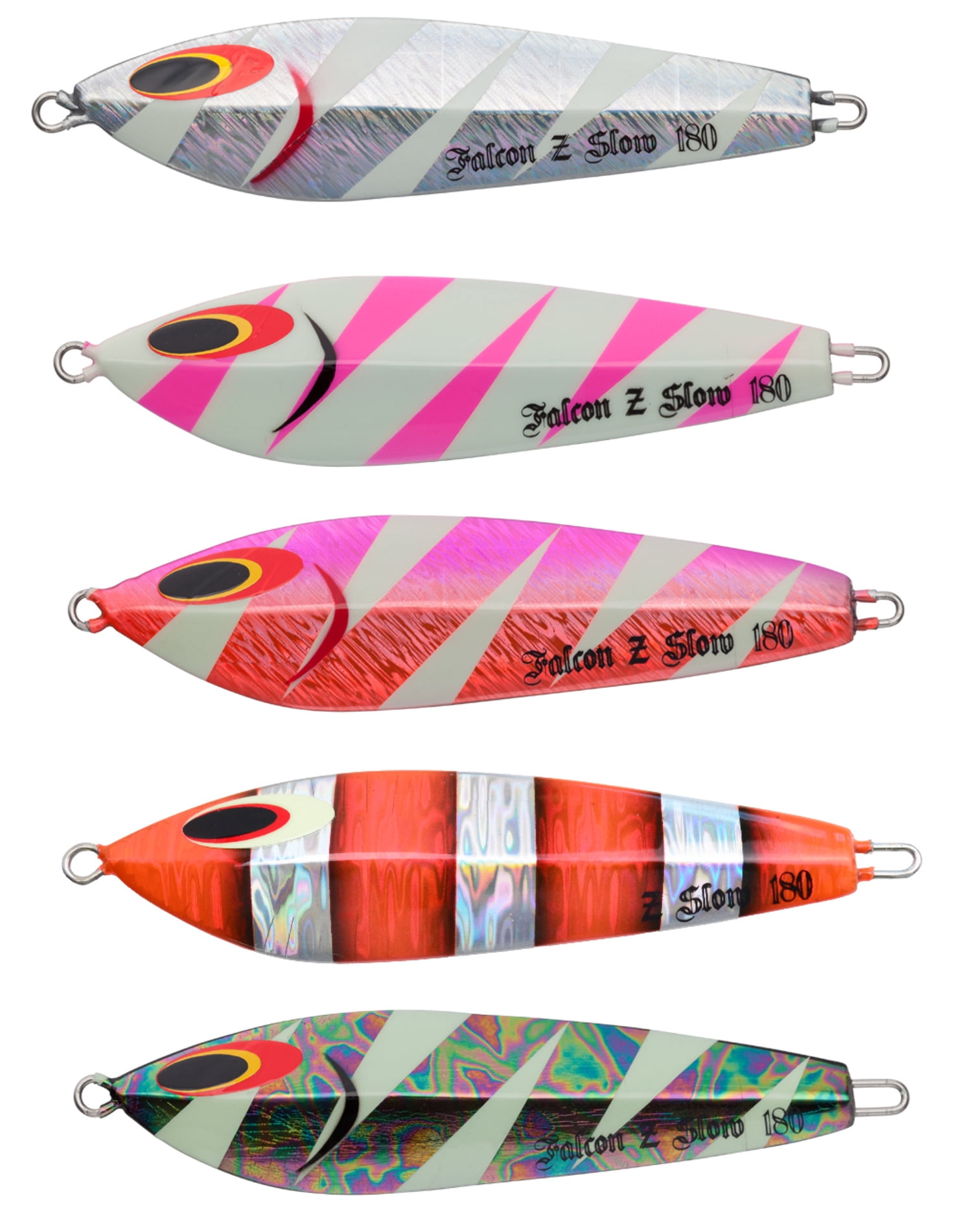 Sea Falcon Z Slow Pitch Glowing Sinking Fishing Jig 180g / 135mm
