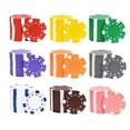 thumbnail image 5 of 25Pcs 11.50g Professional Plastic Poker Chip Teaching Coin Card Game Chip for Math Counting Kids Teaching Rewards, 5 of 7