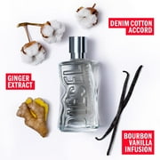 Diesel Unisex D EDT Spray 3.4 oz Fragrances 3614273693509