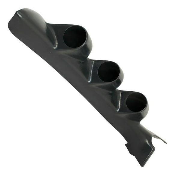 GlowShift | Black Triple Gauge Pillar Pod for 2006-2012 Mitsubishi Eclipse