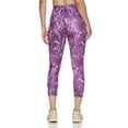 thumbnail image 2 of Reebok Women's and Women's Plus High-Rise Capri Leggings with Back Pocket, 22'' Inseam, Sizes XS-4X, 2 of 4