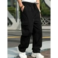 thumbnail image 6 of Alivor Men's Casual Cargo Pants Elastic Waist Lightweight Summer with Pockets M-3XL, 6 of 7