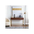 thumbnail image 3 of Metal Aluminum Vase - Glam Open Frame Modern Decorative Flower Holder for Home, Office, Bedroom, Living Room - 18" Black, 3 of 12