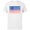 White, variant on Star Wars Stars and Stripes July 4th - Short Sleeve Cotton T-Shirt for Adults - Customized-Black