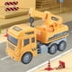 thumbnail image 5 of Camión de ingeniería de juguete para niños | Coche de simulación Push & Go | Vehículo de construcción educativo para niños | Modelo de plástico amarillo | Juego para interior y exterior, 5 of 5