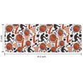 thumbnail image 7 of Orange Basketball Players Pattern Kitchen Rug Mat,Kitchen Runner Rugs Non Skid Washable,Decorative Kitchen Floor Mats for Kitchen,Sink,Laundry,17"x47.2", 7 of 7