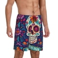 thumbnail image 2 of Fotbe Dead Day Party Pantalones Cortos de Pijama para Hombre, Ropa de Dormir, Pantalones de Pijama Cortos para Hombre-Large, 2 of 6