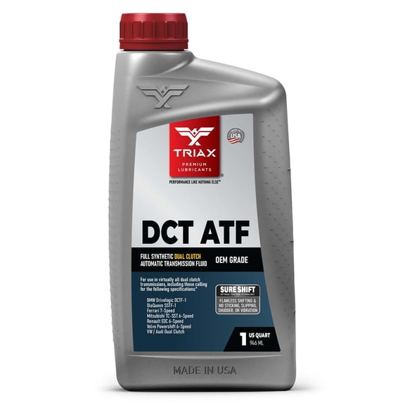 TRIAX DCT ATF Full Synthetic Dual Clutch Automatic Transmission Fluid (1 Quart)