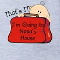 thumbnail image 2 of CafePress - Thats It Nana - Cute Infant Baby Football Bodysuit, 2 of 3