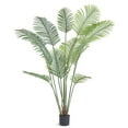 thumbnail image 4 of SKYSHALO 6 Ft Faux Lifelike Areca Catechu Betel Palm Nut Tree, 4 of 9
