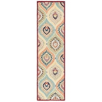 SAFAVIEH Heritage Franklin Oriental Runner Rug, Green/Rust, 2'3" x 8'