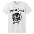 thumbnail image 1 of Motorhead Horned Skull White Large T-Shirt, 1 of 3
