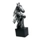 thumbnail image 3 of Estatua de cabeza de caballo, adorno coleccionable, escultura animal, figura artística antigua para Astilla, 3 of 9