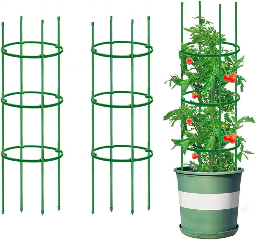 3 Pack Tomato Cages Plant Support Cages Trellis for Garden, Plant