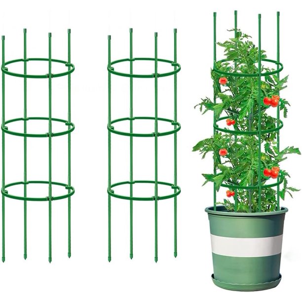 3 Pack Tomato Cages Plant Support Cages Trellis for Garden, Plant