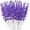 Purple, variant on 20 Fall Artificial Flowers with Eucalyptus Leaves, Faux Eucalyptus Stems and Branches for Floral Arrangements, Weddings, Home, Garden, Table Centerpieces and Party Decorations