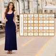 thumbnail image 2 of Miss Lavish London Women's Casual Sleeveless Summer Ankle Length Beach Maxi Long Dress Navy-L, 2 of 5